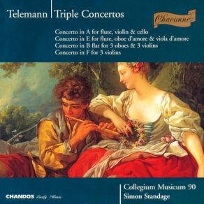 Download track Concerto In E Major For Flute, Oboe D'amore, Viola D'amore & Strings - I. Andante Simon Standage, Collegium Musicum 90Viola D'amore