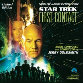 Download track First Contact Jerry Goldsmith, Gene Roddenberry