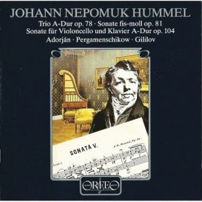 Download track 14. Piano Sonata No. 5 In F Sharp Minor Op. 81 - II. Largo Con Molt Espressione Hummel Johann Nepomuk