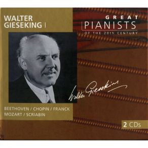 Download track Walter Gieseking I - Mozart, Piano Concerto No. 24 In C Minor, KV 491 [Larghetto] Mozart, Joannes Chrysostomus Wolfgang Theophilus (Amadeus)
