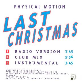 Download track Last Christmas Physical Motion, Gaby L.