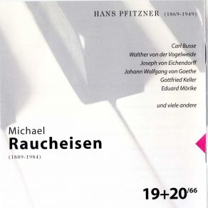 Download track Unter Den Linden, Op. 24 Nr. 1 (Walther Von Der Vogelweide) Michael Raucheisen