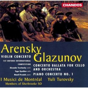 Download track 11. Glazunov - Piano Concerto No. 1 In F Minor Op. 92 - Var. II Chromatica. Andantino - I Musici De Montreal, Maneli Pirzadeh