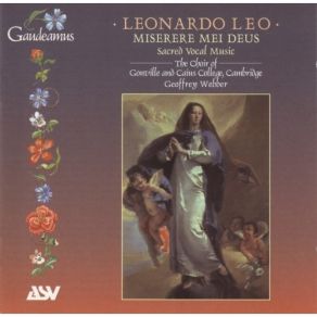 Download track 1. Miserere Mei Deus: Concertato A Due Chori Leonardo Leo