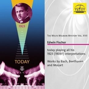 Download track 05. - Prelude & Fugue In D Major, BWV 850 _ Prelude Edwin Fischer