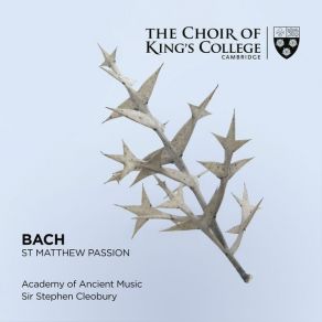 Download track 15. St. Matthew Passion, BWV 244, Pt. 1 No. 15. Erkenne Mich. Mein Hüter Johann Sebastian Bach