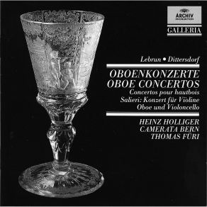 Download track 8. Salieri - Konzert Für Violine Oboe Violoncello Und Orchester D-Dur Tripelkonzert: 2. Cantabile Heinz Holliger, Camerata Bern
