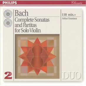 Download track 15 - Sonata No. 2 In A Minor, BWV 1003 - III - Andante Johann Sebastian Bach