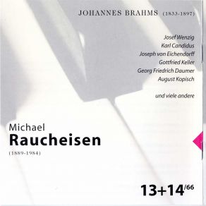 Download track Vergebliches Ständchen, Op. 84 Nr. 4 (Unbekannt) Michael Raucheisen