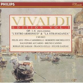 Download track 01 - Concerto N° 7 En Ut Majeur Pour 2 Violons & Violoncelle Oblige RV185 -1. Largo Antonio Vivaldi