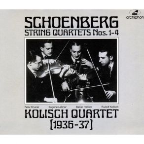 Download track 3. String Quartet No. 1 Op. 7 - III. Kräftig Nicht Zu Rasch Schoenberg Arnold