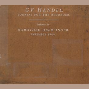 Download track Sonata For Recorder And Basso Continuo In D Minor Hwv367a - Adagio Dorothee Oberlinger, Anton SteckAdagio
