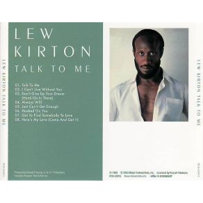 Download track Talk To Me Lew Kirton
