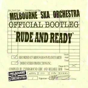 Download track Artibella Melbourne Ska OrchestraStranger Cole