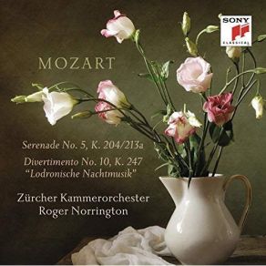 Download track Divertimento No. 10 For 2 Horns & Strings In F Major, K. 247, Lodronische Nachtmusik II. Andante Grazioso Roger Norrington