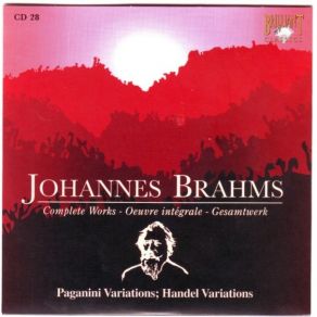 Download track Handel, Var. 21 - Allegretto Vivace, Dolce - Leggiero Johannes Brahms