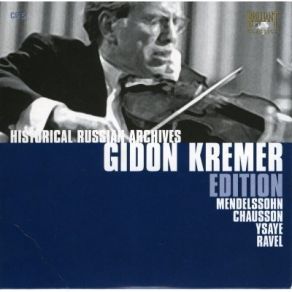 Download track 10 - Eugene Ysaye - Sonata For Violin & Piano In F Minor After Locatelli - 4. Tempo Moderato Gidon Kremer