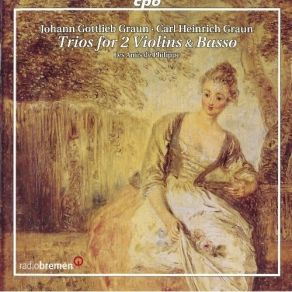 Download track 14. Trio In E Major GraunWV Av: XV: 27 - I. Adagio Graun Johann Gottlieb
