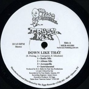 Download track Down Like That (Instrumental) Trybal-Men