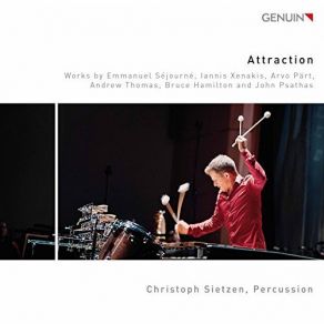 Download track Attraction (Version For Marimba, Vibraphone, Percussion And Tape): Attraction For Marimba, Vibraphone, Percussion & Tape Christoph SietzenPercussion