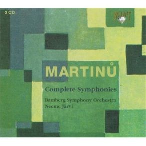 Download track 1. Symphonie Nr. 1: I. Moderato Bohuslav Martinů