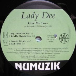 Download track Give Me Love (Radio Mix) Lady Dee