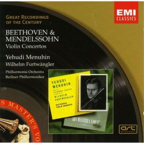 Download track 05. Yehudi Menuhin-Wilhelm Furtwangler - Mendelssohn Violin Concerto In E, Op. 64, II. Andante Berliner Philharmoniker, Yehudi Menuhin, The Royal Philormonic Orchestra