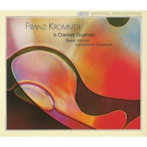 Download track 02. Clarinet Quartet No. 6 In B Flat Major - II. Adagio Sostenuto Franz Krommer
