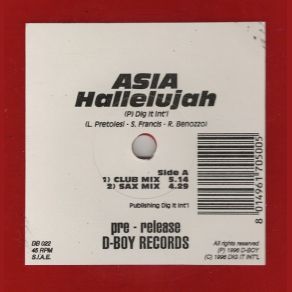 Download track Hallelujah (Original Mix) Asia
